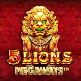 5 Lions Megaways logo by Pragmatic Play at Casoola Casino