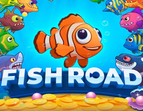 Play the Fish Road slot by InOut on Casoola Casino