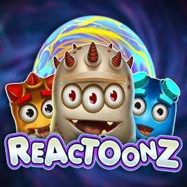 Reactoonz game by Play'n GO – logo hosted on Casoola Casino